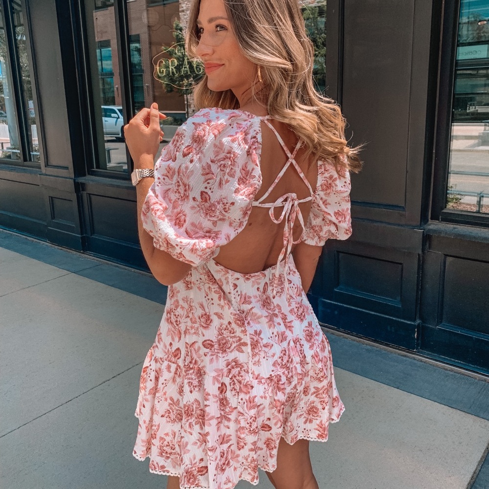 Mini dress.